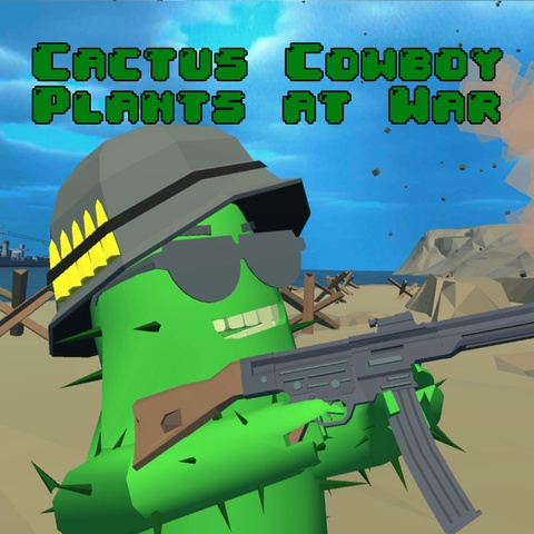 Cactus Cowboy - Plants At War Art