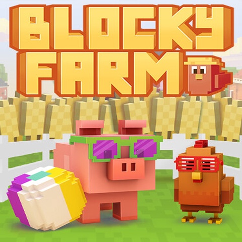 Blocky Farm Art
