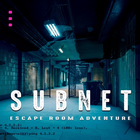 SUBNET - Escape Room Adventure Art
