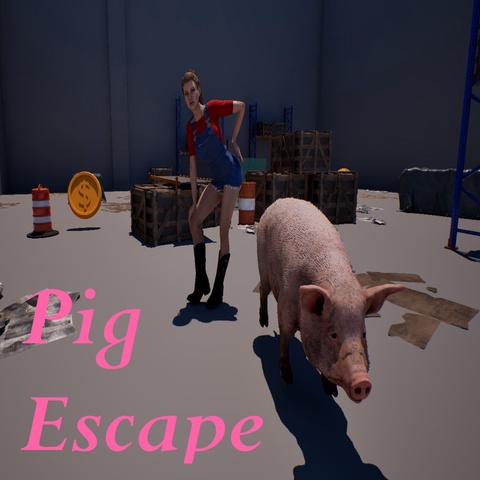Pig Escape Art