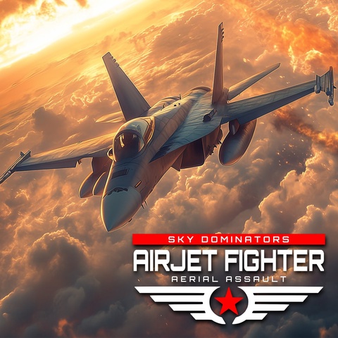 AirJet Fighter Sky Dominators: Aerial Assault Art