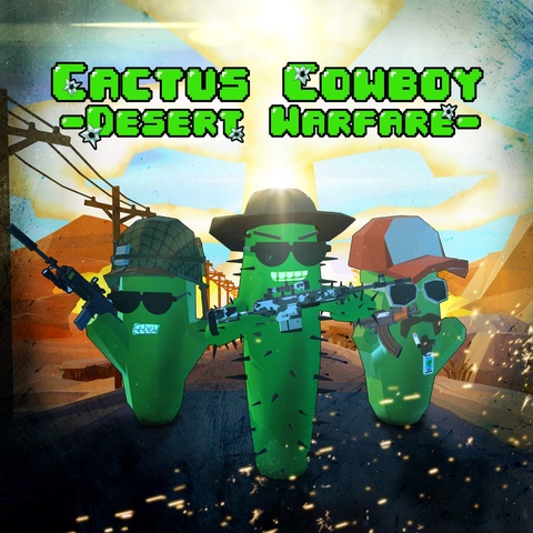 Cactus Cowboy - Desert Warfare Art