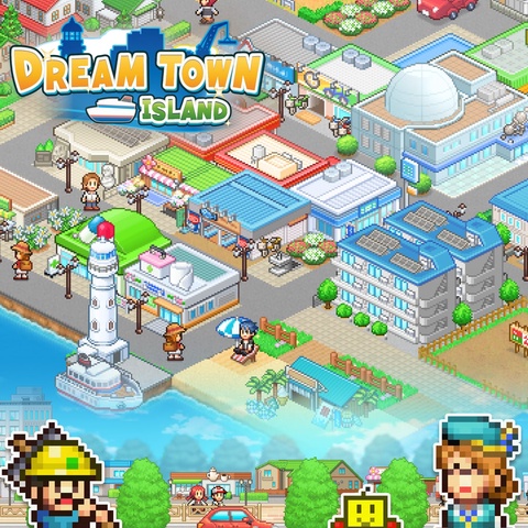 Dream Town Island Art