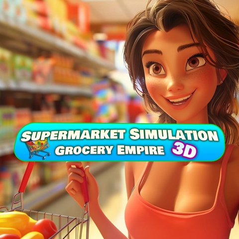 Supermarket Simulation Grocery Empire 3D Art