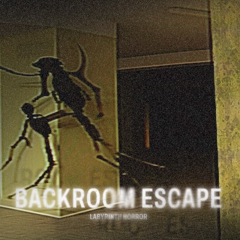 Backroom Escape: Labyrinth Horror Art