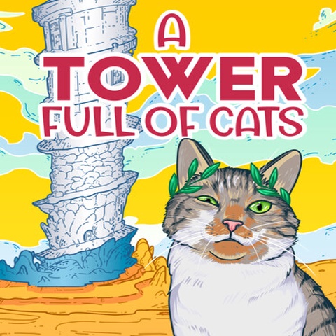 A Tower Full of Cats Art