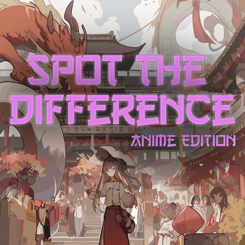 Spot The Difference Anime Edition Art