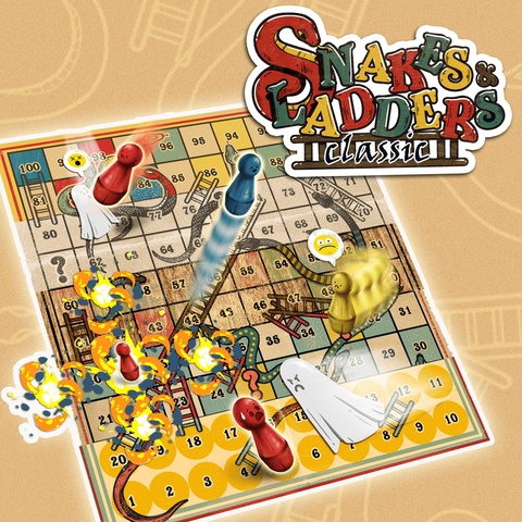 Snake and ladders classic Art