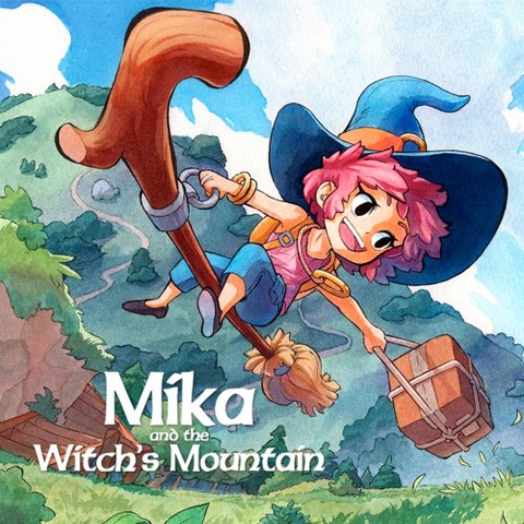 Mika and the Witch's Mountain Art