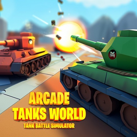 Arcade Tanks World: Tank Battle Simulator Art