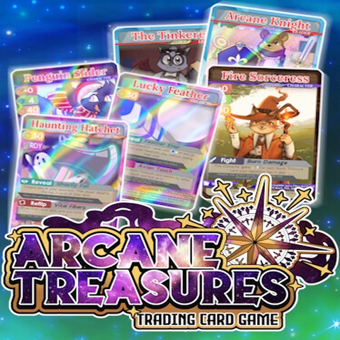 Arcane Treasures: Trading Card Game Art