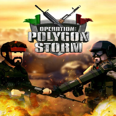 Operation: Polygon Storm Art