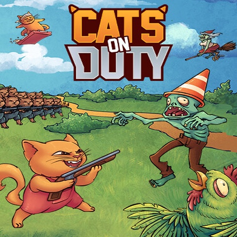 Cats on Duty Art