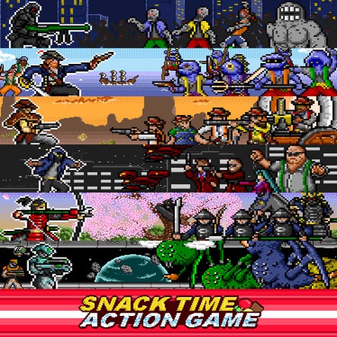 SnackTimeActionGame Art