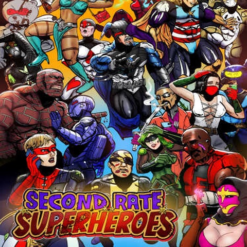 Second Rate Superheroes Art