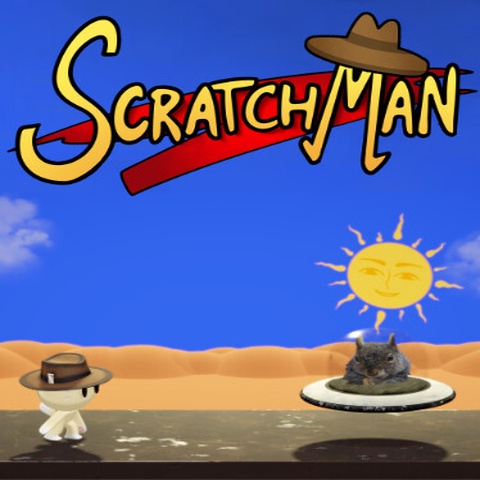 Scratch Man Art