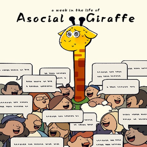 A Week in the Life of Asocial Giraffe Art
