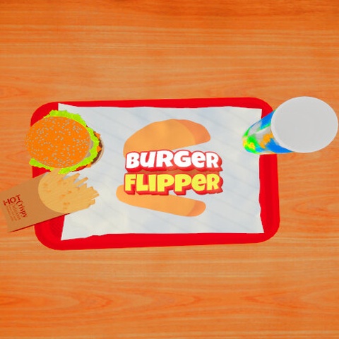 Burger Flipper: A Fast Food Restaurant Simulator Art