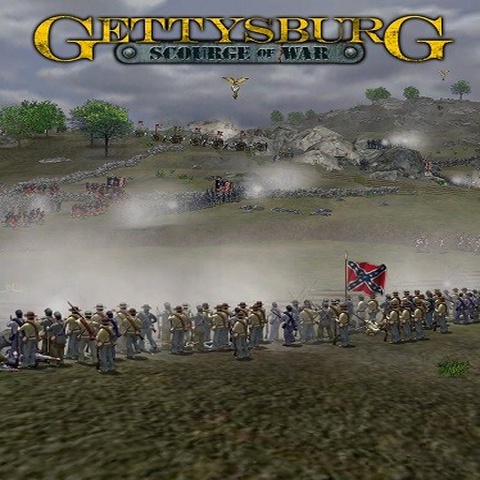 Scourge Of War - Gettysburg Art