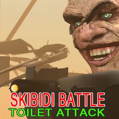 Skibidi Battle - Toilets Attack Art