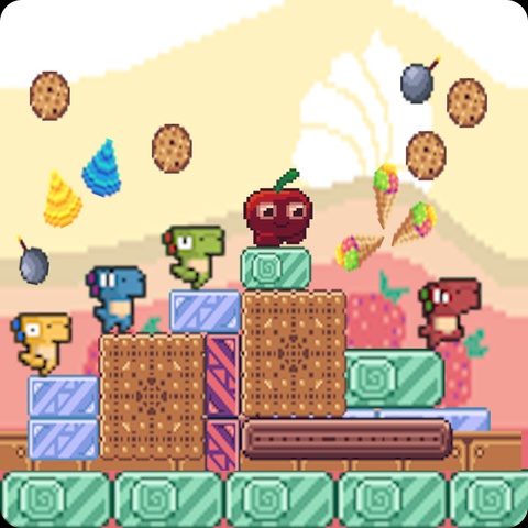 Strawberry and Dino: Fun in Candyland Art