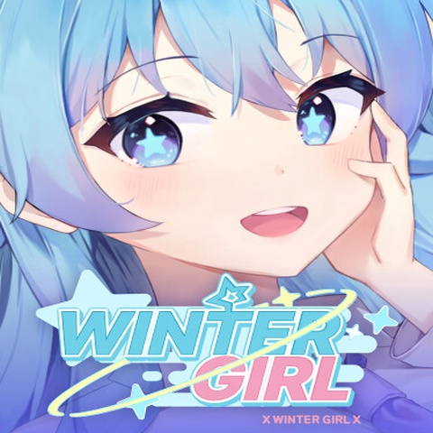 Winter Girl Art
