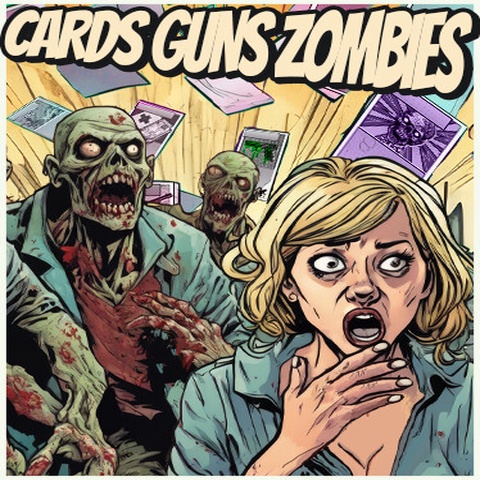CARDS GUNS ZOMBIES Art