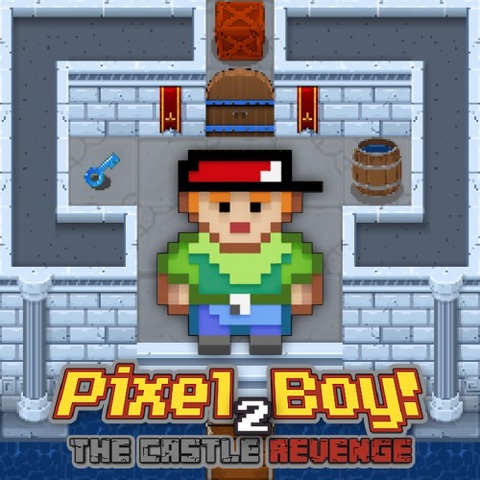Pixel Boy 2 - The Castle Revenge Art