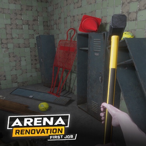 Arena Renovation - First Job Art
