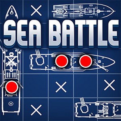Sea Battle: Battle Board game Art