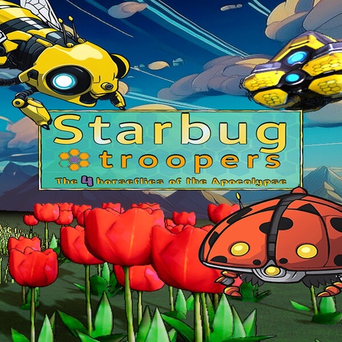 Starbug Troopers : The 4 horseflies of the apocalypse Art