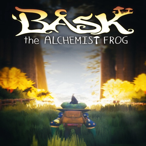 Bask: The Alchemist Frog Art