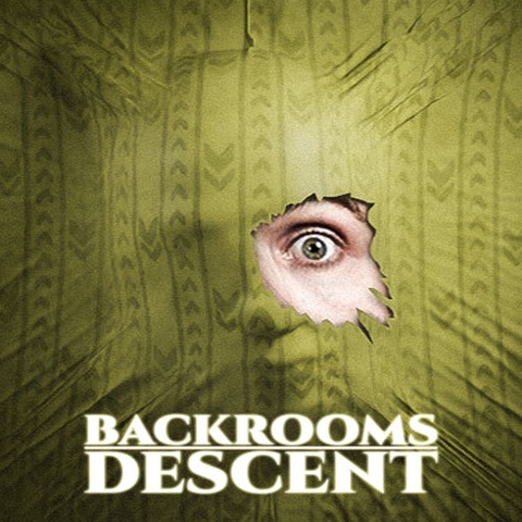 Backrooms Descent: Multiplayer Horror Art