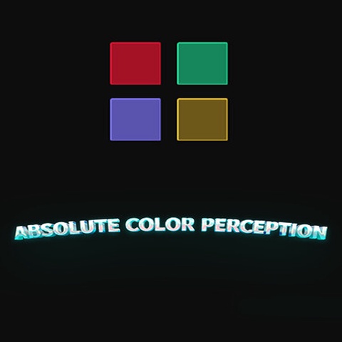 Absolute color perception Art