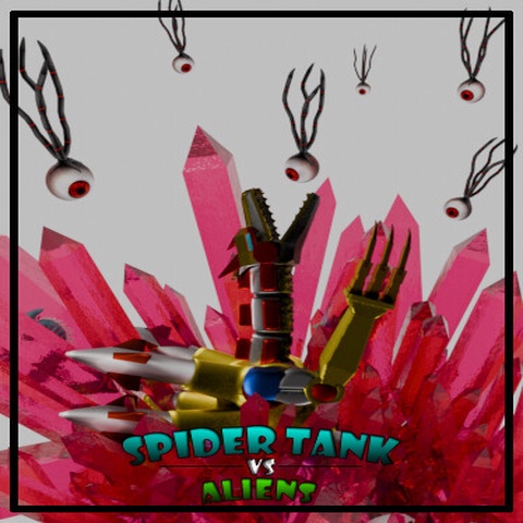 Spider-Tank  vs Aliens Art