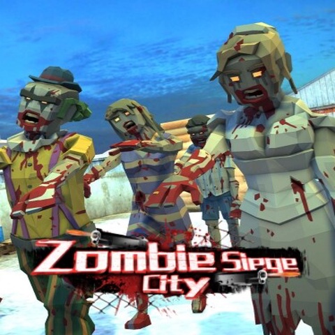 Zombie Siege City Art