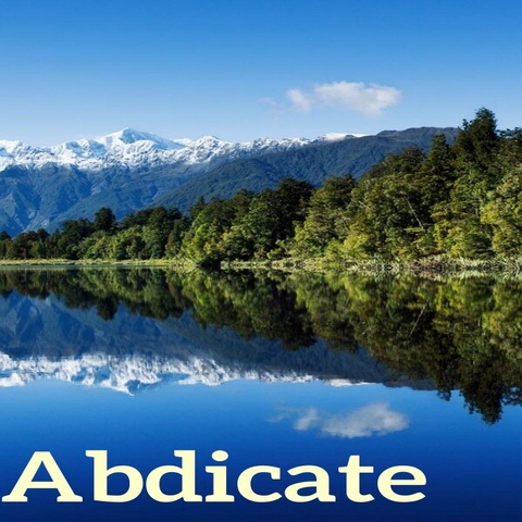 Abdicate Art