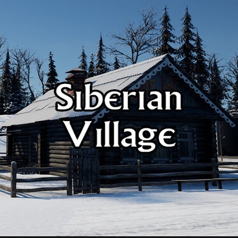 Siberian Village Art
