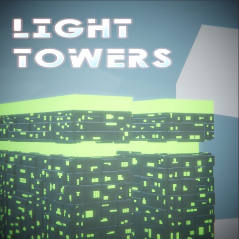 Light Towers Art