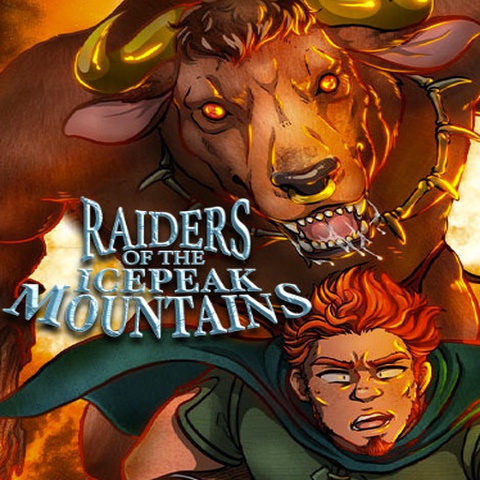 Raiders of the Icepeak Mountains Art