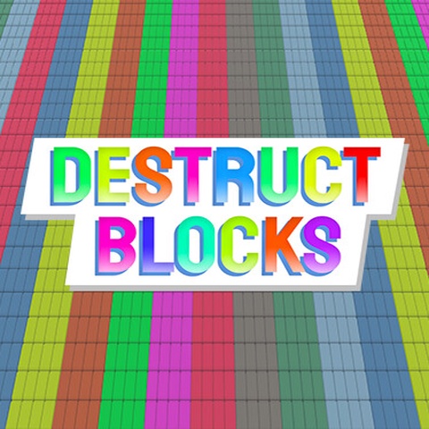 Destruct Blocks Art