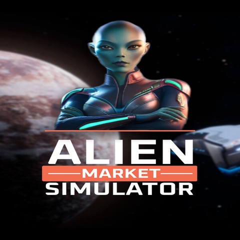 Alien Market Simulator Art