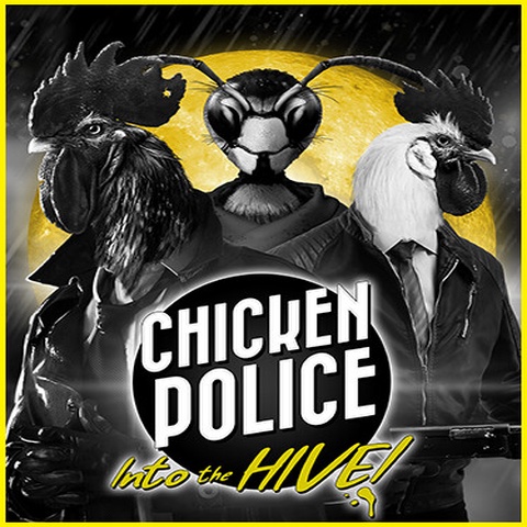Chicken Police: Into the HIVE! Art