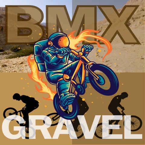 BMX Gravel Art