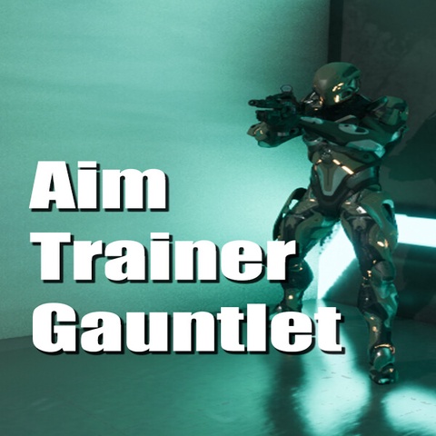 Aim Trainer Gauntlet Art