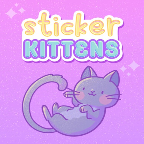 Sticker Kittens Art
