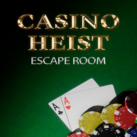 Casino Heist: Escape Room Art