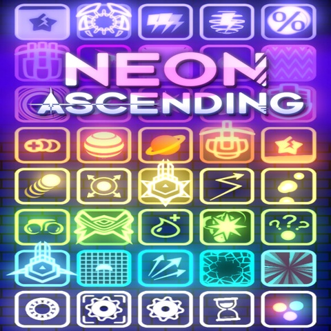 Neon Ascending Art