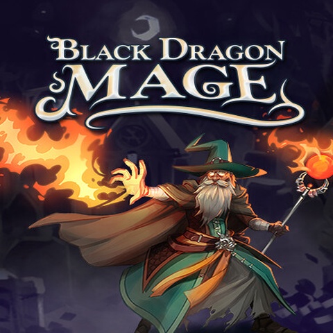 Black Dragon Mage Art