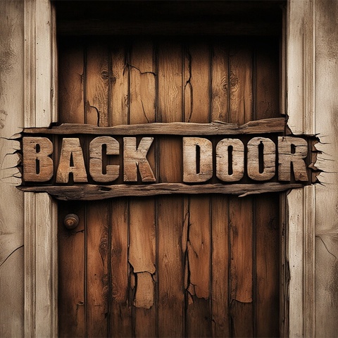 Back door Art